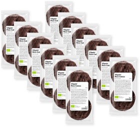 Vilgain Ryžové chlebíčky BIO – 12× horká čokoláda 100 g
