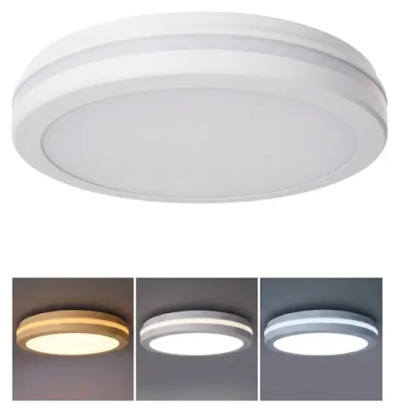 Solight Gari biela / LED osvetlenie / 26W / 2340lm / 3CCT / IP65 / 30cm
