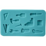 Silikónová formička nástrojov 10×6 cm - Cakesicq - Cakesicq