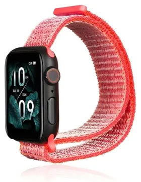Beline Nylon Collection ružová / Remienok pre Apple Watch / 38/40/41 mm / nylonový