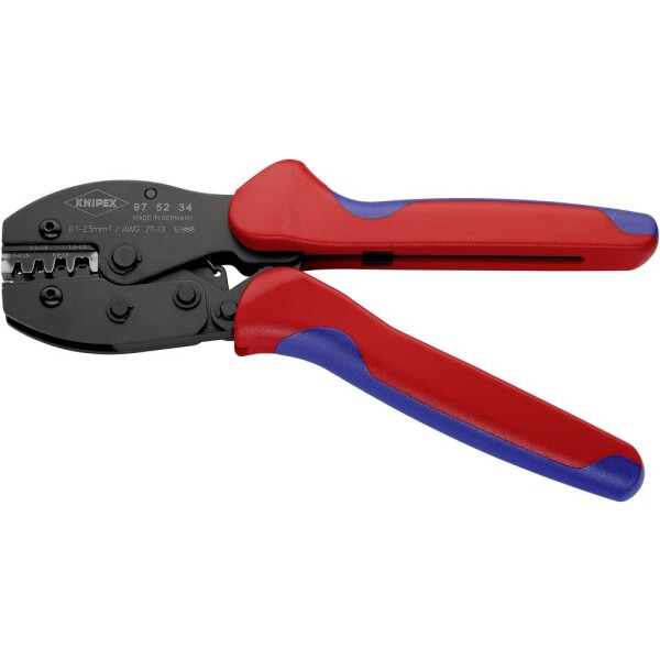 Knipex PRECIFORCE 97 52 34 krimpovacie kliešte neizolované otvorené zástrčky, 0.1 do 2.5 mm²