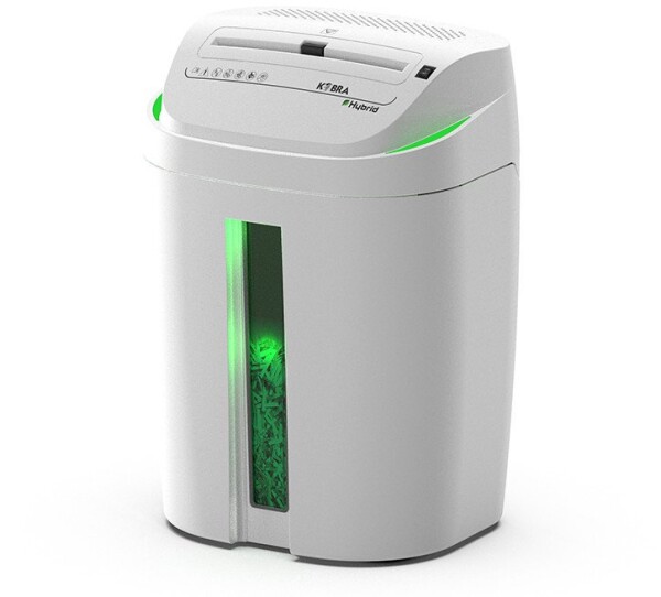 Kobra KOBRA C4-HYBRID niszczarka 55 dB 24 cm Przezroczysty, Biely