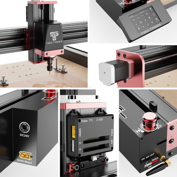 Printe TwoTrees CNC Vacuum Little Monster M1 rinkinys