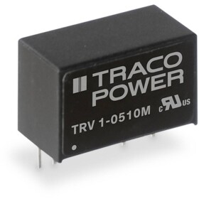 TracoPower TRV 1-0521M DC / DC menič napätia, DPS 100 mA 1 W Počet výstupov: 2 x; TRV 1-0521M