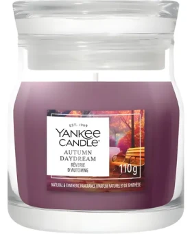 Yankee Candle Autumn Daydream / Vonná sviečka / Signature sklo malé / 110 g / doba horenia 29 hod
