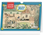 NOTIQUE Stolový kalendár Josef Lada 2027 / Extra veľké písmo / 30 × 21 cm
