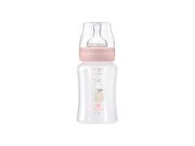 KikkaBoo Dojčenská fľaša 240ml 3m+ Hippo Dreams Pink (31302020129KB)