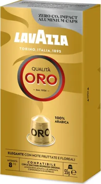 Lavazza Qualita Oro Nespresso 10 ks / Kapsľová káva (8000070053465)