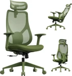 SENSE7 MOYO zelená / Kancelárske ergonomické kreslo / nosnosť 150 kg (5902659848031)