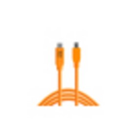 Tether Tools USB kábel USB 2.0 USB-C ® zástrčka, USB Micro-B zástrčka 4.60 m oranžová CUC2515-ORG; CUC2515-ORG
