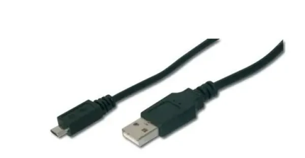 OEM USB kábel USB 2.0 USB-A - Micro-B 1m čierna (OEM_USB_Am_1c)
