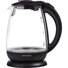 Sencor SWK 1785BK čierna / Rýchlovarná kanvica / 2200W / 1.7L (8590669207688)