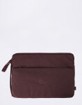 Pinqponq Laptop Sleeve 14 Crinkle Mahogany