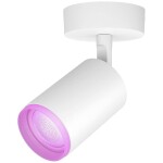 Philips Hue Fugato LED 1x5.7W biela / LED bodové svietidlo GU10 / 350lm / 2000-6500 K RGB / IP20 (50631/31/P7)