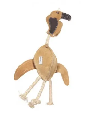 AnimALL Hračka Sup veľký kože s povrazmi natural 49 cm (110279)