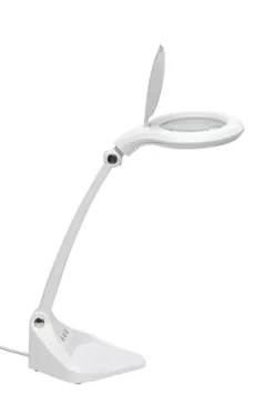 Maul Iris 8261202 biela / LED lampa s lupou / stmievateľná (8261202)