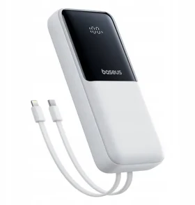 Baseus Lipow 20000mAh biela / Powerbanka (6932172679316)