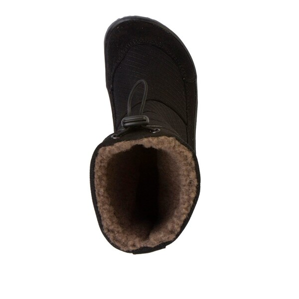 Detské zimné barefoot snehule UP TEX SNOW WOOL Black G3160249 - 30