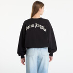 Mikina Palm Angels Curved Logo Loose Crop Crew Black/ Tofu M