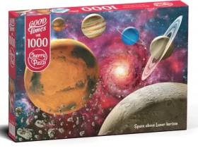 Cherry PAZZI Puzzle Vesmír NAD mesačným horizontom