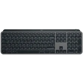 Logitech MX Keys S US sivá / bezdrôtová klávesnica / USB-C / BT / US layout (920-011587)