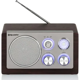 ROADSTAR HRA-1245N/WD hnedá / Rádio / FM / 3.5mm (7621800032362)