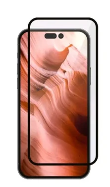 FIXED Armor Prémiové ochranné tvrdené sklo s aplikátorom pre Apple iPhone 14/13/13 Pre čierna (FIXGA-928-BK)