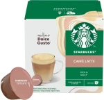 STARBUCKS Kapsľová káva Caffe Latte pre Nescafé Dolce Gusto / 12 ks / Intenzita 2 (7613039853153)