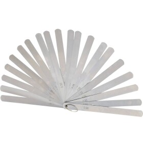 KS Tools 300.0616 Mierka vôle piesta, 20 listov, 0,05-1 mm; 300.0616