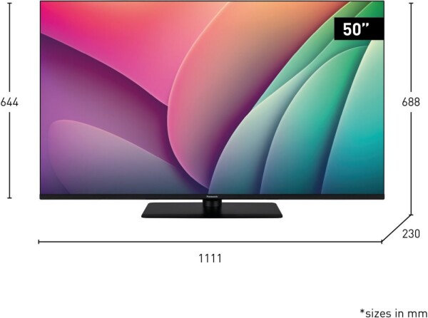 Panasonic TV-50W80AEZ black