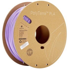 Polymaker 70852 PolyTerra PLA vlákno pre 3D tlačiarne PLA plast Nižší obsah plastov 1.75 mm 1000 g lila (matná) 1 ks; 70852