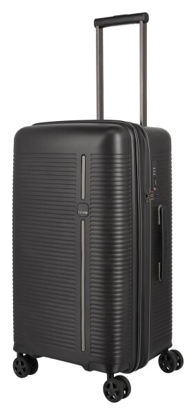 Stredný kufor na kolieskach Travelite Roomer Trunk M Black