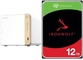 Qnap TS-462-4G + Seagate IronWolf 12TB (ST12000VN0008)