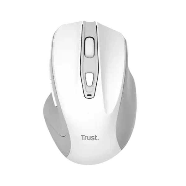Trust Nito Silent biela / Bezdrôtová myš / optická / USB / 5 tlačidiel (25550)