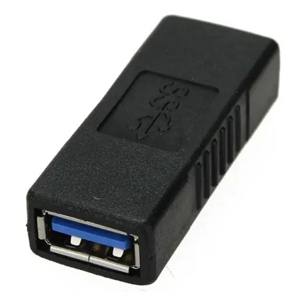 PremiumCord redukcia USB-A(F) - USB-A(F) čierna / Redukcia / USB 3.0 (kur-23)