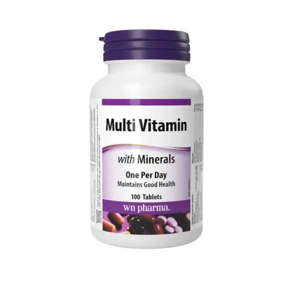 Webber Naturals MultiVitamin with Minerals 100 tbl (17736)