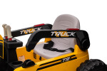Mamido Mamido Detský elektrický bager CAR-26B žltý | 4x4 | RC 2.4Ghz | EKO koža | 12V10Ah