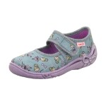 Dievčenské papuče BELINDA Green/Multicolored, Superfit,1-800288-7510 - 28