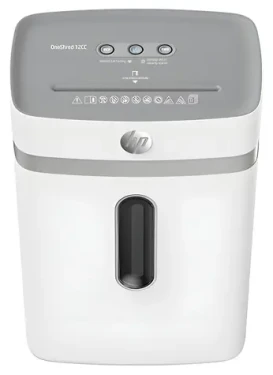 HP OneShred 12CC svetlo šedá / Skartovač / až 12 listov / mikrorez 4x35 mm / P-4 / 23 l (HPN280212CCON-14)