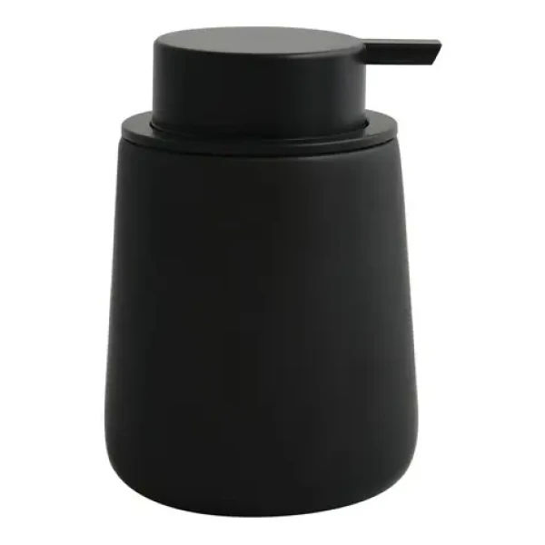 MSV MAONIE dávkovač mydla matne čierny / keramika / 350 ml (3700703918448)