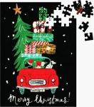 Galison Puzzle Vianočné auto