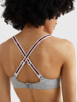 Dámska podprsenka LOGO TAPE TRIANGLE BRA UW0UW02413PG5 sivá Tommy Hilfiger