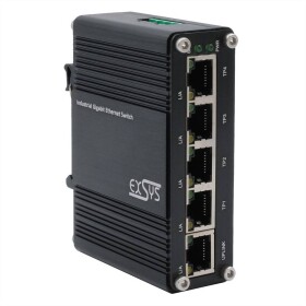 Exsys EXSYS - EX-62020 5-Port Indust. Ethernet Switch - Switch - 0,1 Gbps sieťový switch; EX-62020