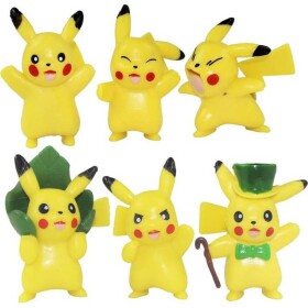 Figúrky na tortu Pokémon 6ks Pikachu 4cm - Cakesicq - Cakesicq