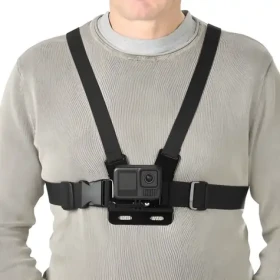 HAMA hrudný popruh pre akčné kamery a mobily / Popruh / nastaviteľný / GoPro kompatibilný