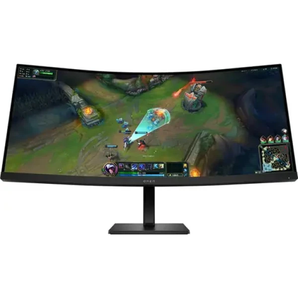 34" HP OMEN 34c G2 čierna / LED / 3440x1440 / VA / 21:9 / 1ms / 3000:1 / 400cd-m2 / HDMI + DP / Repro (AV4C1E9#ABB)