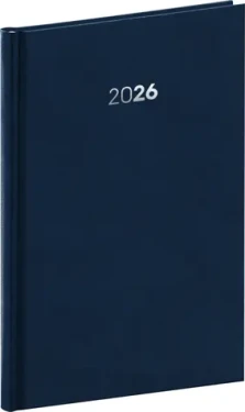 NOTIQUE Týždenný diár Balakon 2026, tmavomodrý, 15 x 21 cm (PGD-TA5BA-6215)