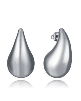 Viceroy Nadčasové oceľové náušnice Tear Drop Air 14198E01000