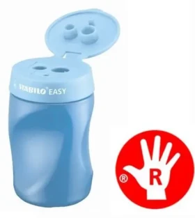 STABILO® EASYsharpener Orezávatko pre pravákov modré (143223)