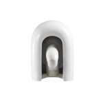 INVENA - WC misa závesná, Korfu guľatá, s doskou soft-close CE-95-001-L